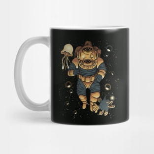 Scuba Diver Universe by Tobe Fonseca Mug